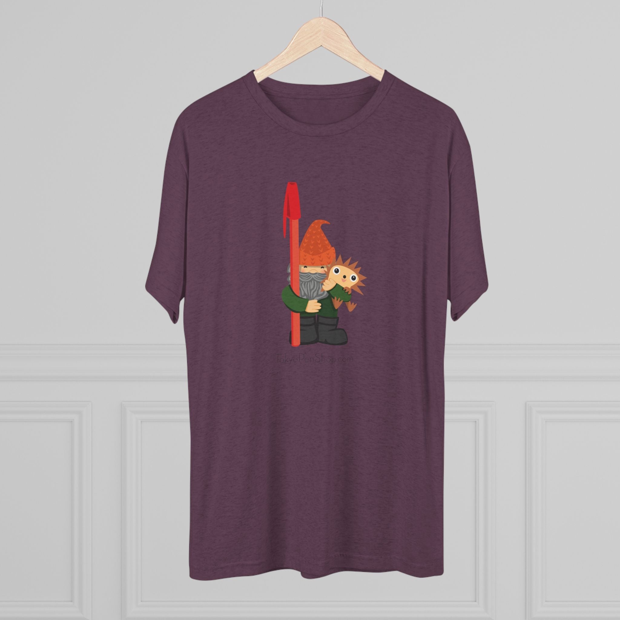 Tokyo Pen Shop Hiro with Gnome Triblend Tee