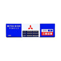 2353 Indigo Blue Colored Wooden Pencils 1 Dozen Pack / uni Mitsubishi Pencil