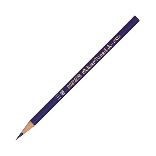 2353 Indigo Blue Colored Wooden Pencils 1 Dozen Pack / uni Mitsubishi Pencil
