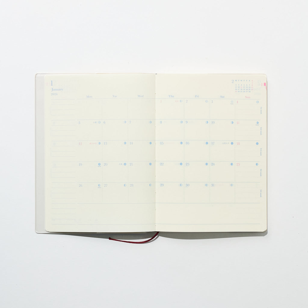 24-Hour Gradient Day Length Diary / MIDORI