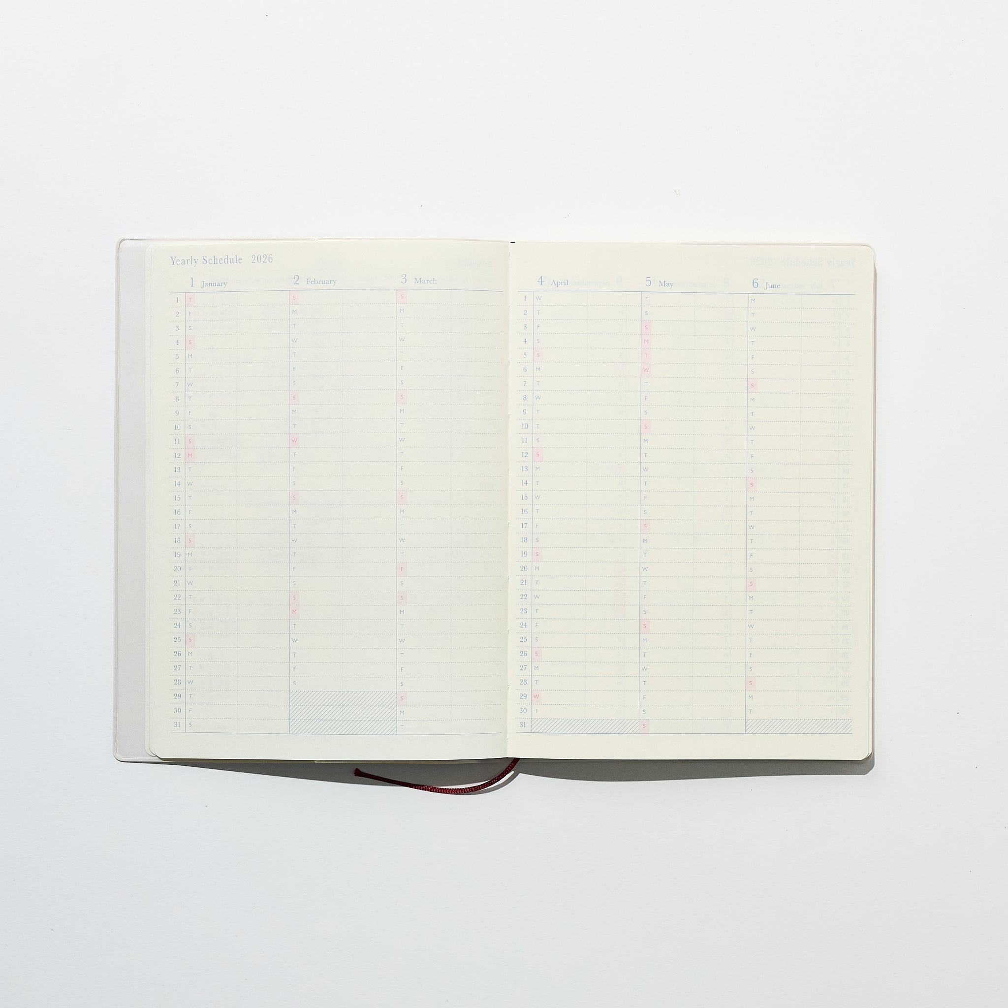 24-Hour Gradient Day Length Diary / MIDORI