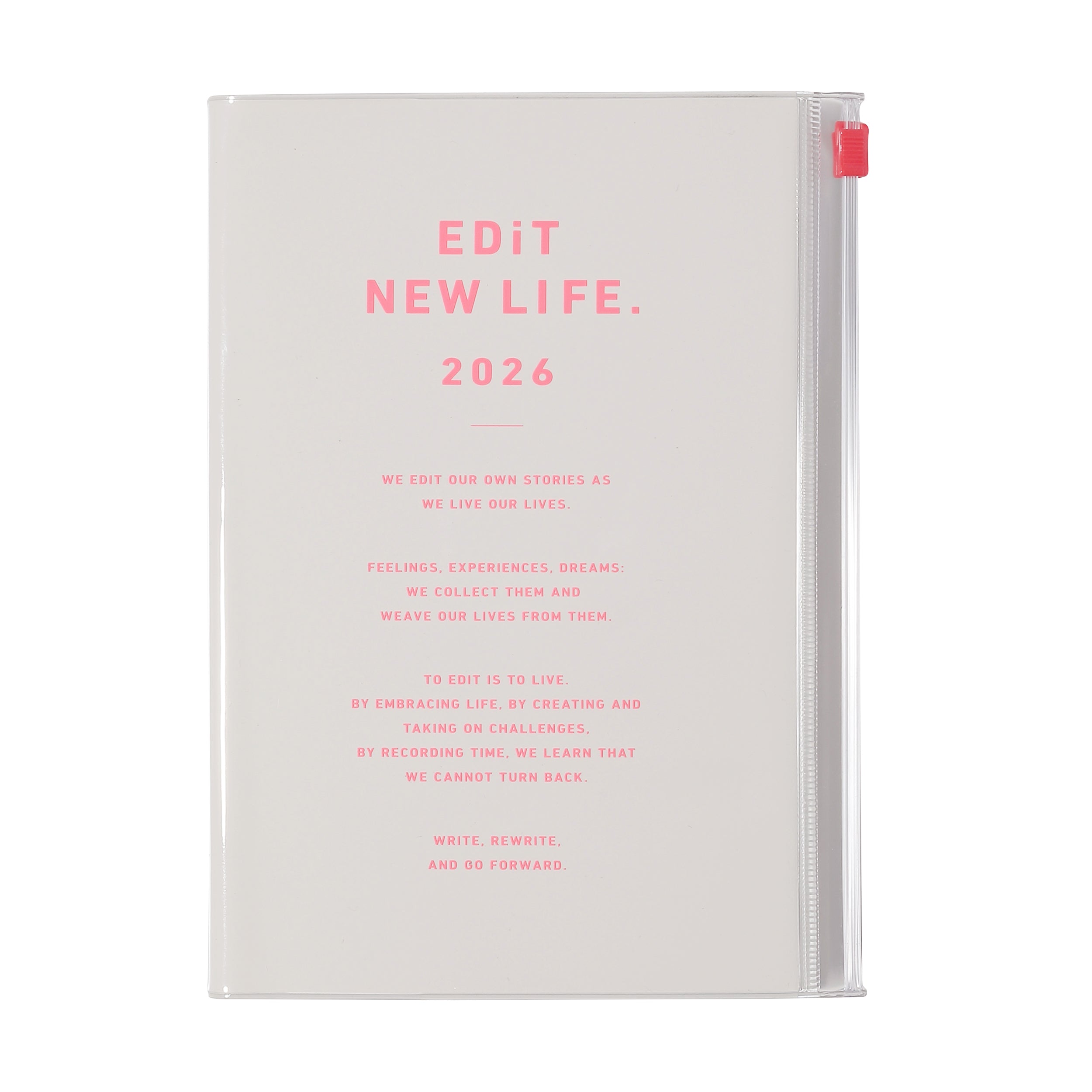 Mark's Inc. EdiT One Page Per Day Zip Pocket 2026 B6