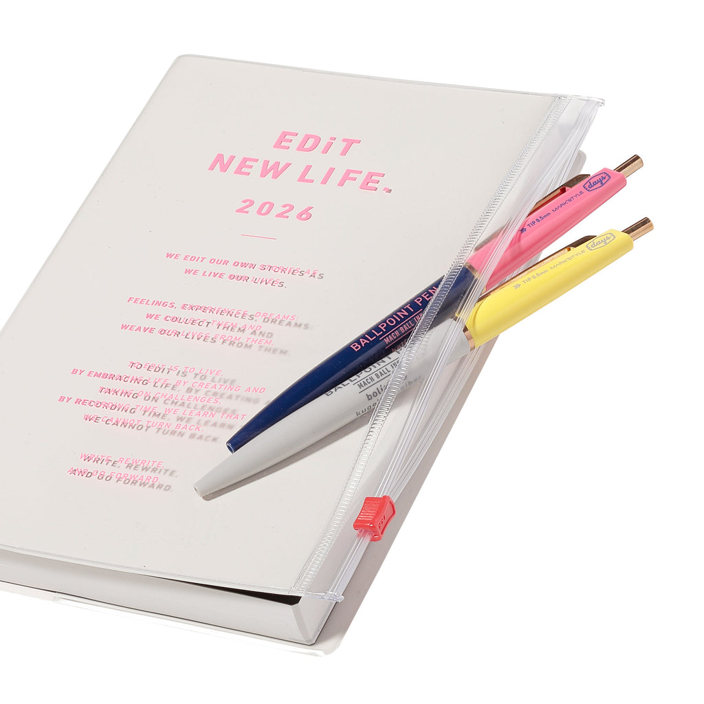Mark's Inc. EdiT One Page Per Day Zip Pocket 2026 B6