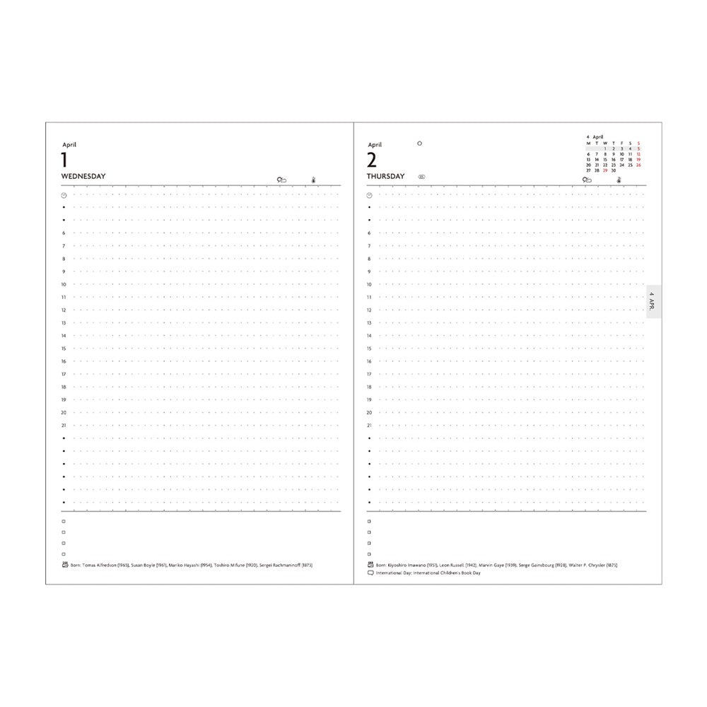 Mark's Inc. EdiT One Page Per Day Nuance 2026 B6