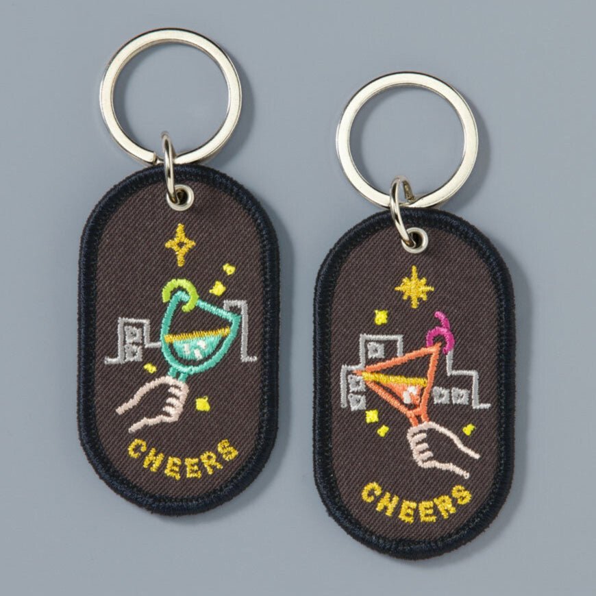 2/8b Pair Key Ring / IROHA PUBLISHING