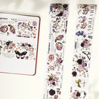 Pre-cut Violet Veil Wide Washi/PET Tape