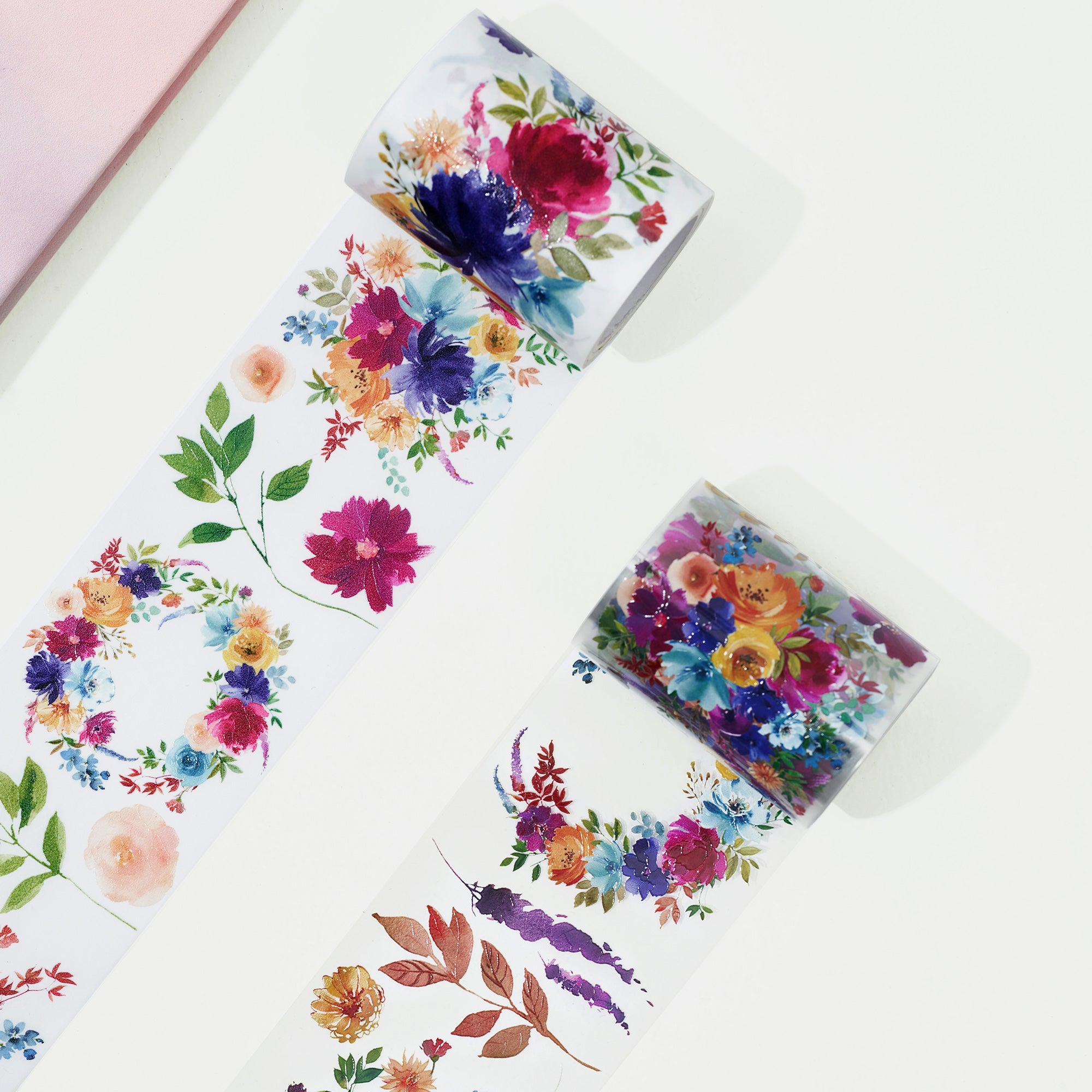 Pretty Florals Wide Washi/PET Tape