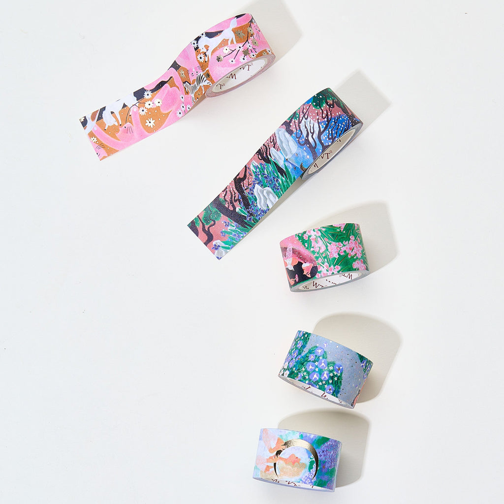 Dream Grove Washi Tape Set (GILDED)