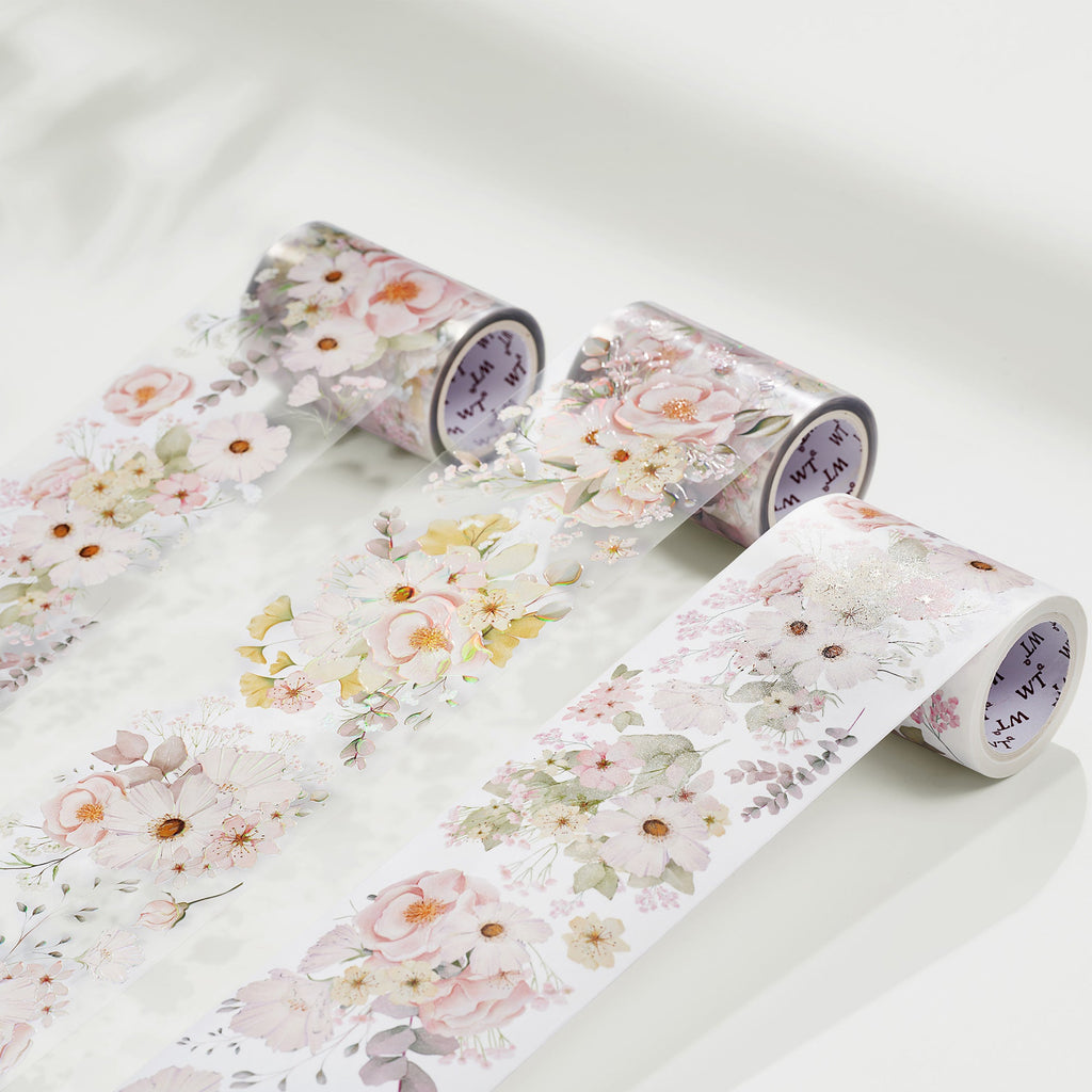 Blush Wide Washi/PET Tape