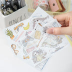 Cozy Mornings Washi Paper Sticker Set