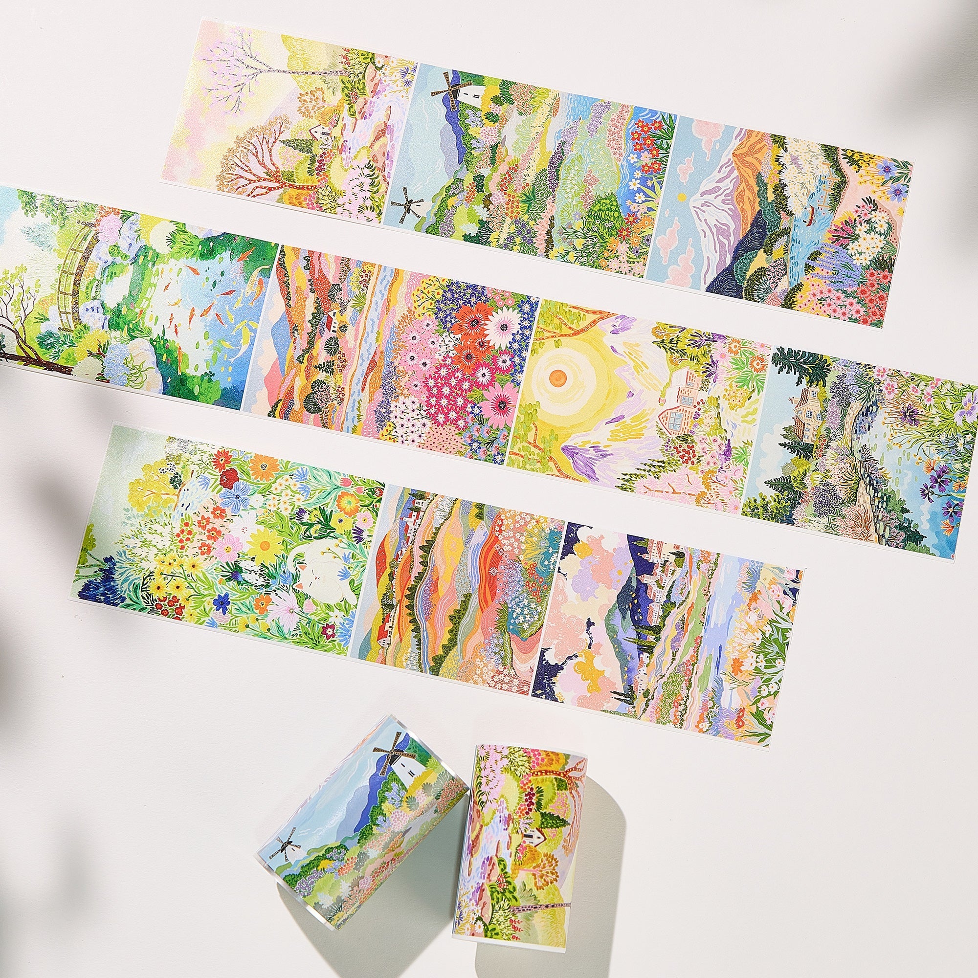 Spring Canvas Wide Washi/PET Tape