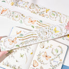 Pre-cut Zephyr Bloom Wide Washi/PET Tape