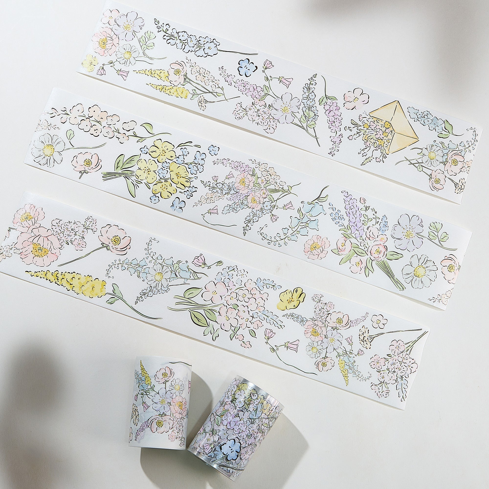 Pre-cut Garden Sprout Wide Washi/PET Tape