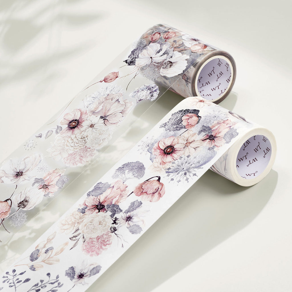 Frostbloom Wide Washi/PET Tape