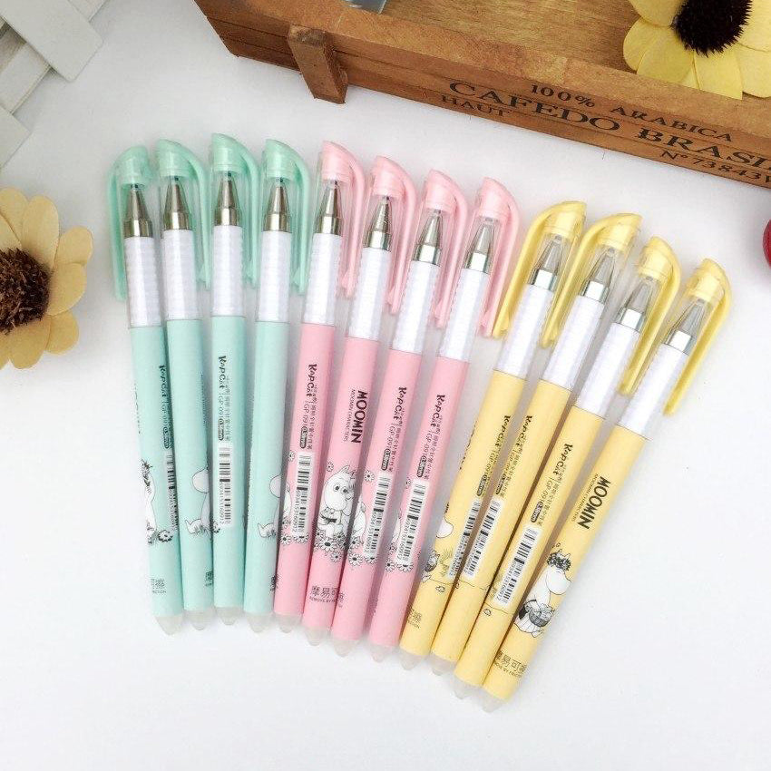 Moomin Erasable Gel Ink Pen - Blue