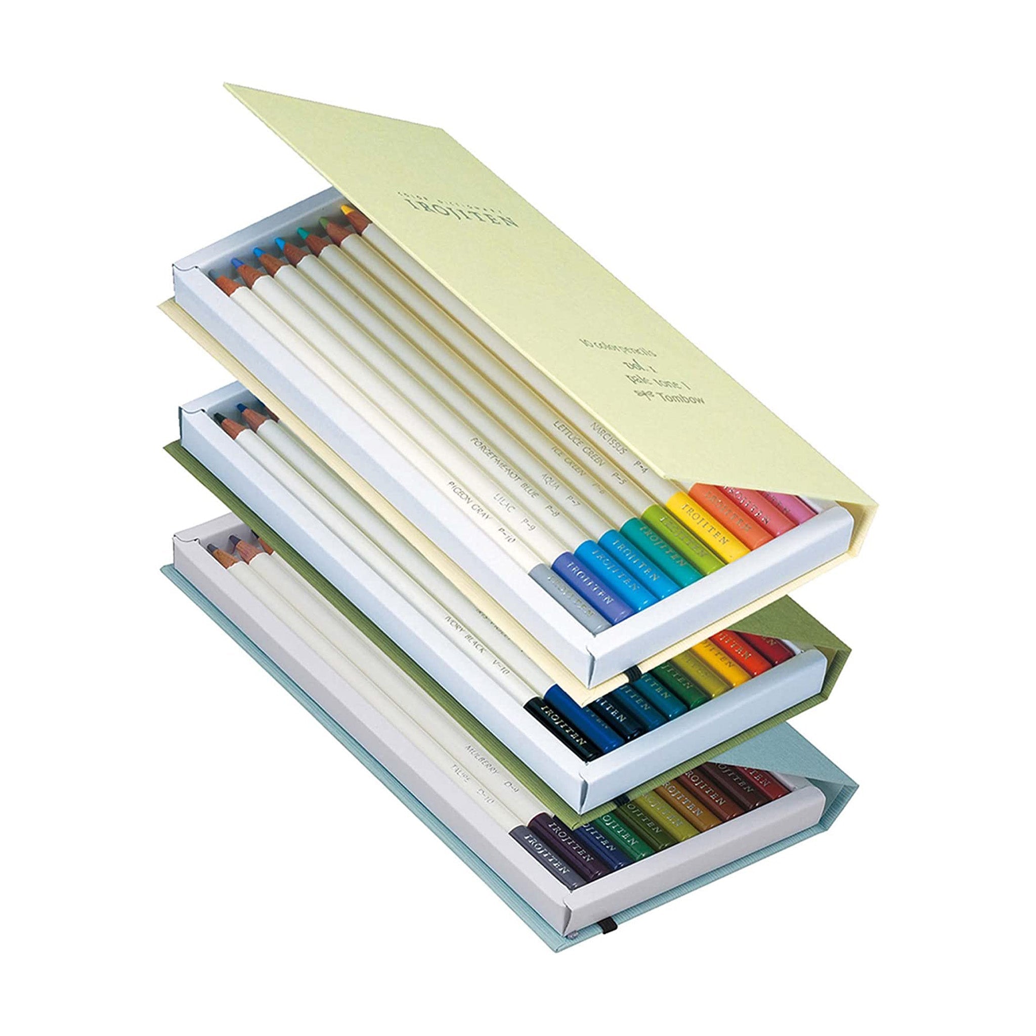 30 Irojiten Colored Pencil Collection Vol. 1, 2, 3 / Tombow