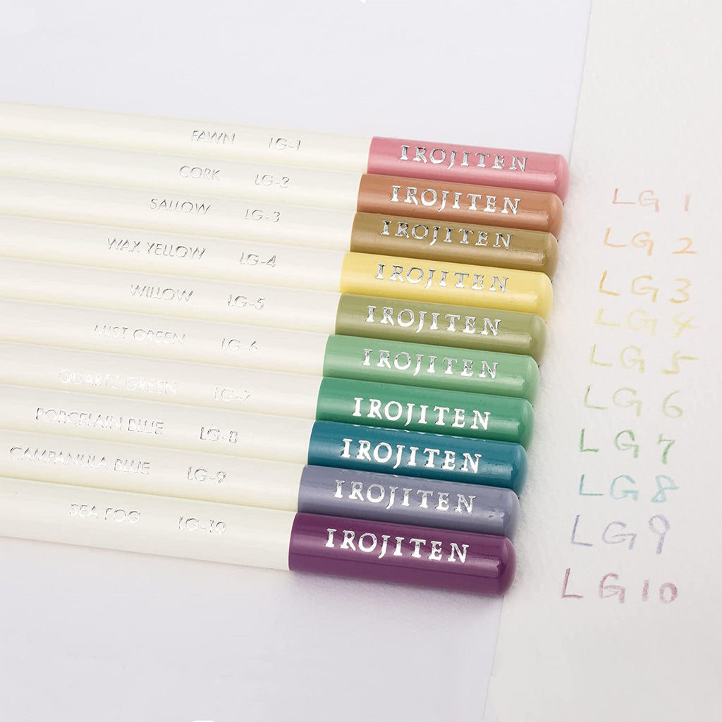 30 Irojiten Colored Pencil Collection Vol. 7, 8, 9 / Tombow