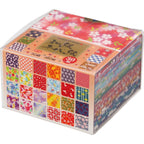 30-Pattern Washi Chiyogami Mini Origami Paper Box / SHOWA NOTE