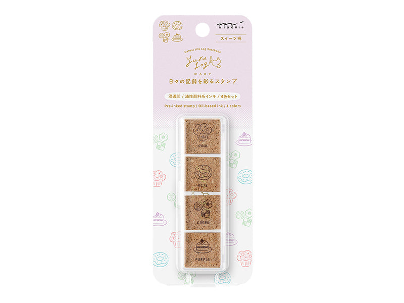 Midori Yuru Log Stamp Set