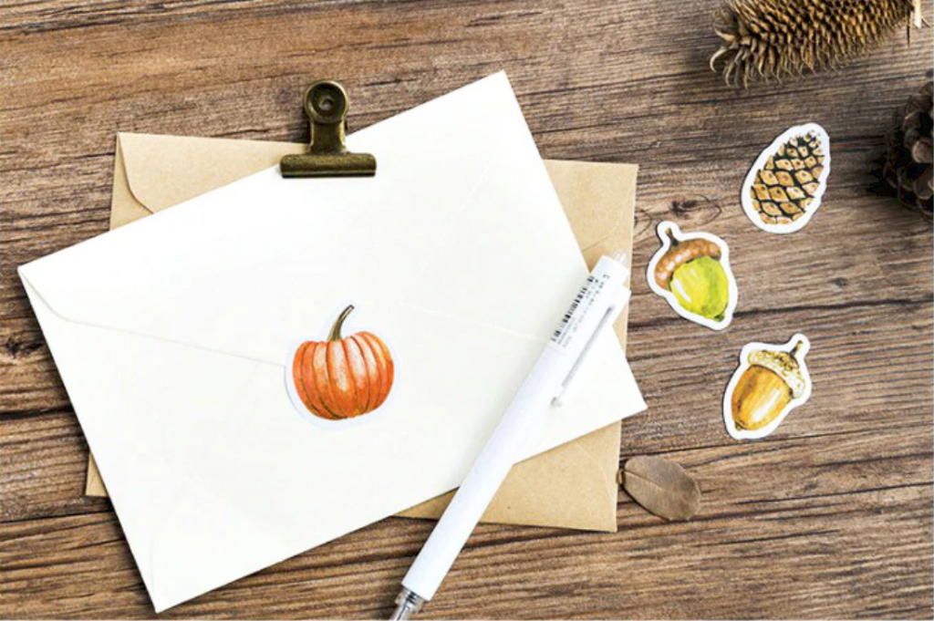 Autumn is Here Paper Stickers