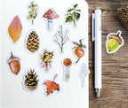 Autumn is Here Paper Stickers