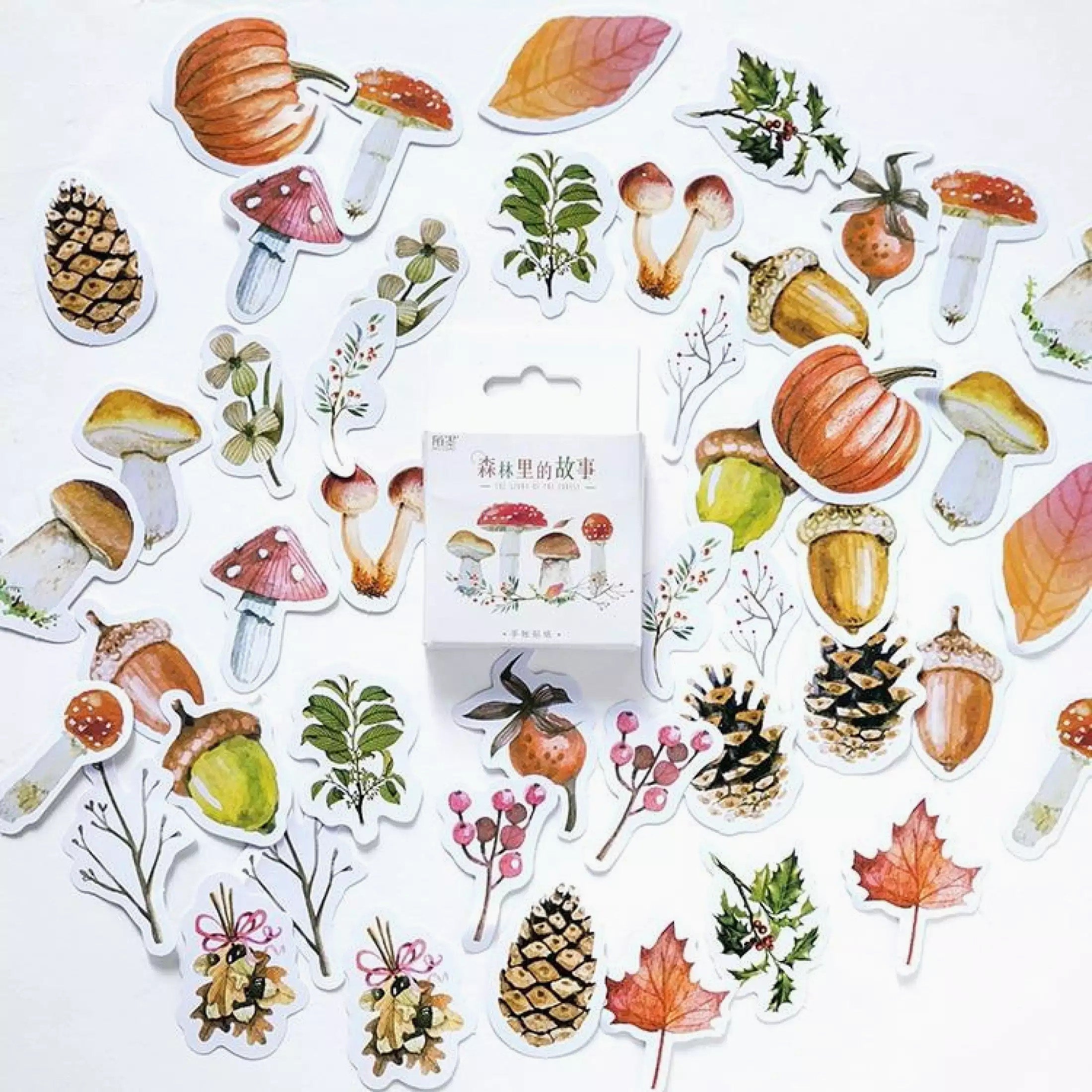 Autumn is Here Paper Stickers