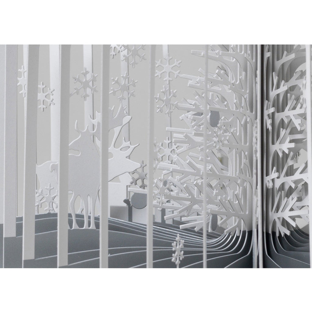 360° BOOK Snow Falling Forest / Seigensha