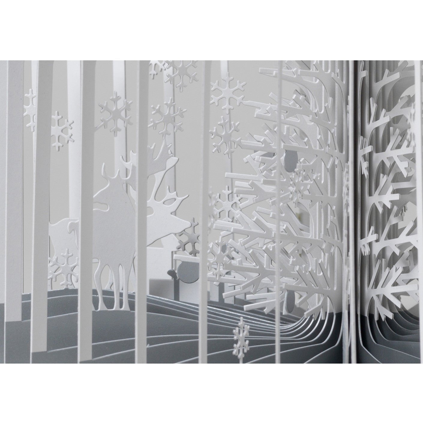 360° BOOK Snow Falling Forest / Seigensha