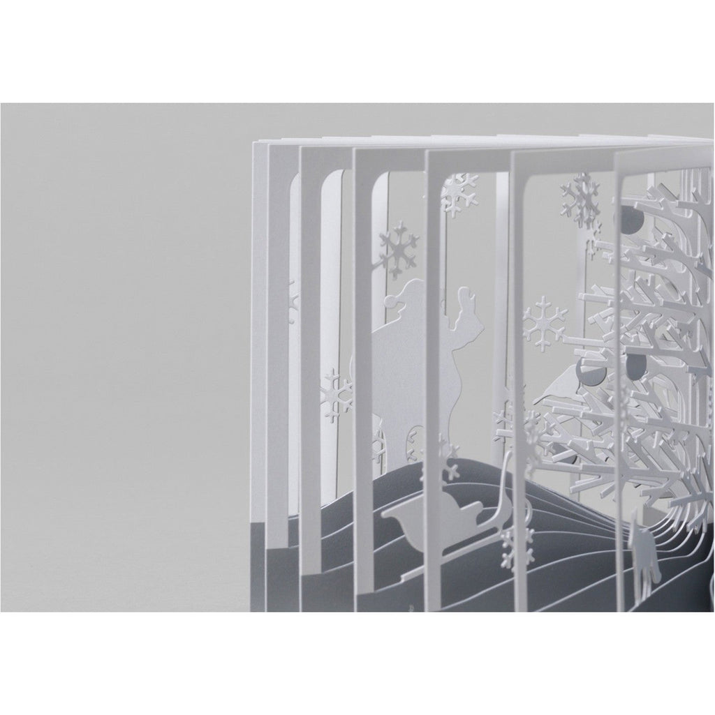 360° BOOK Snow Falling Forest / Seigensha