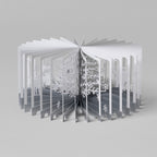 360° BOOK Snow Falling Forest / Seigensha