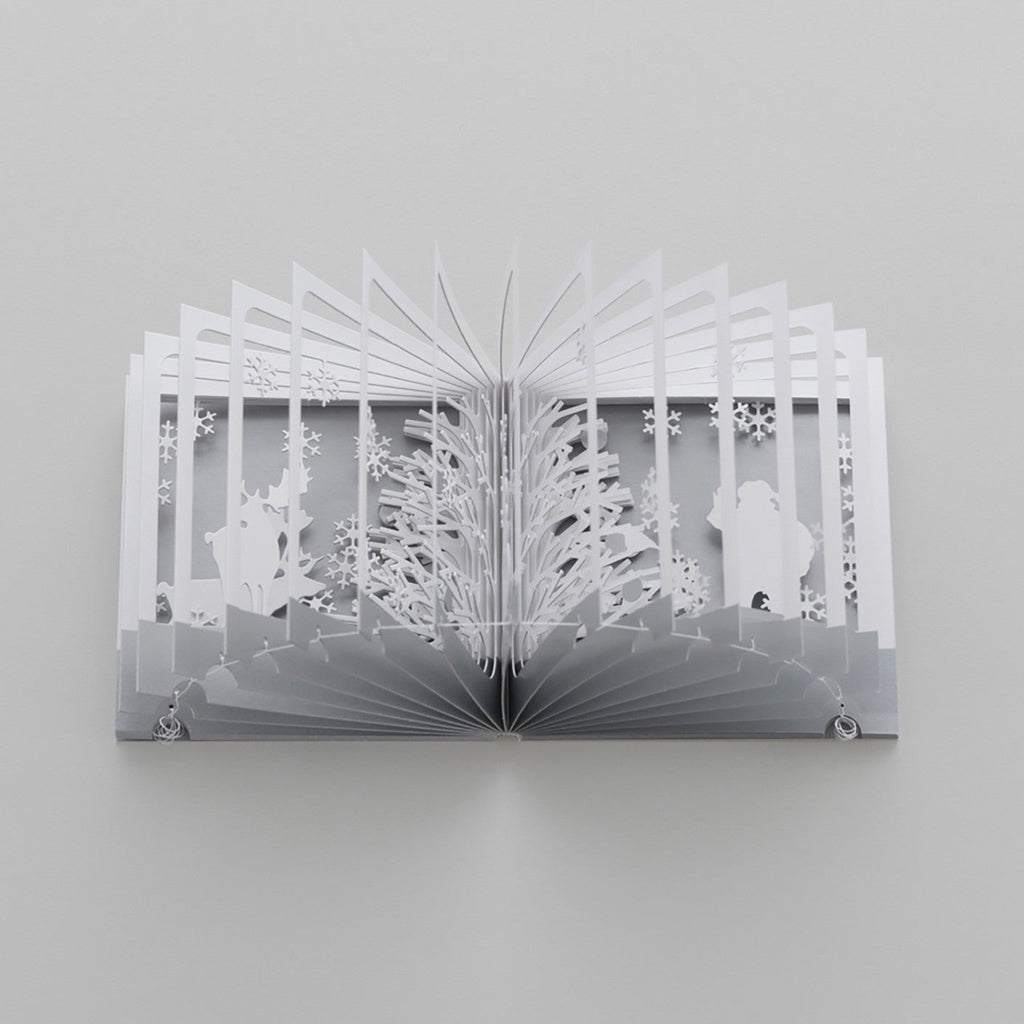 360° BOOK Snow Falling Forest / Seigensha