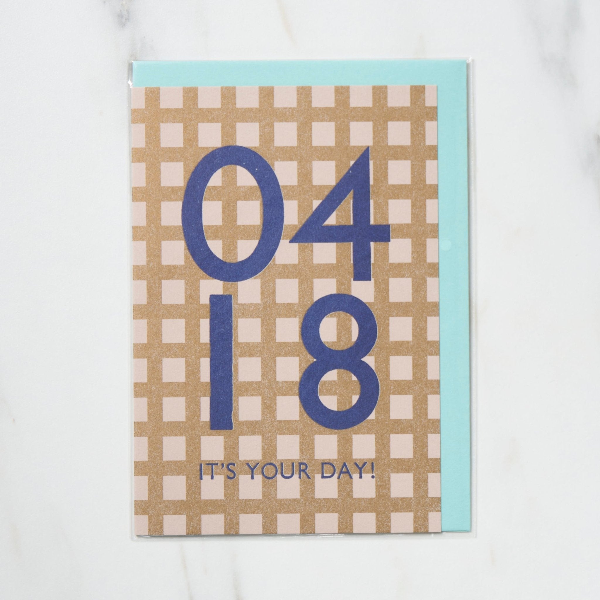 365 Find Your Day Card APRIL / Letterpress Letters