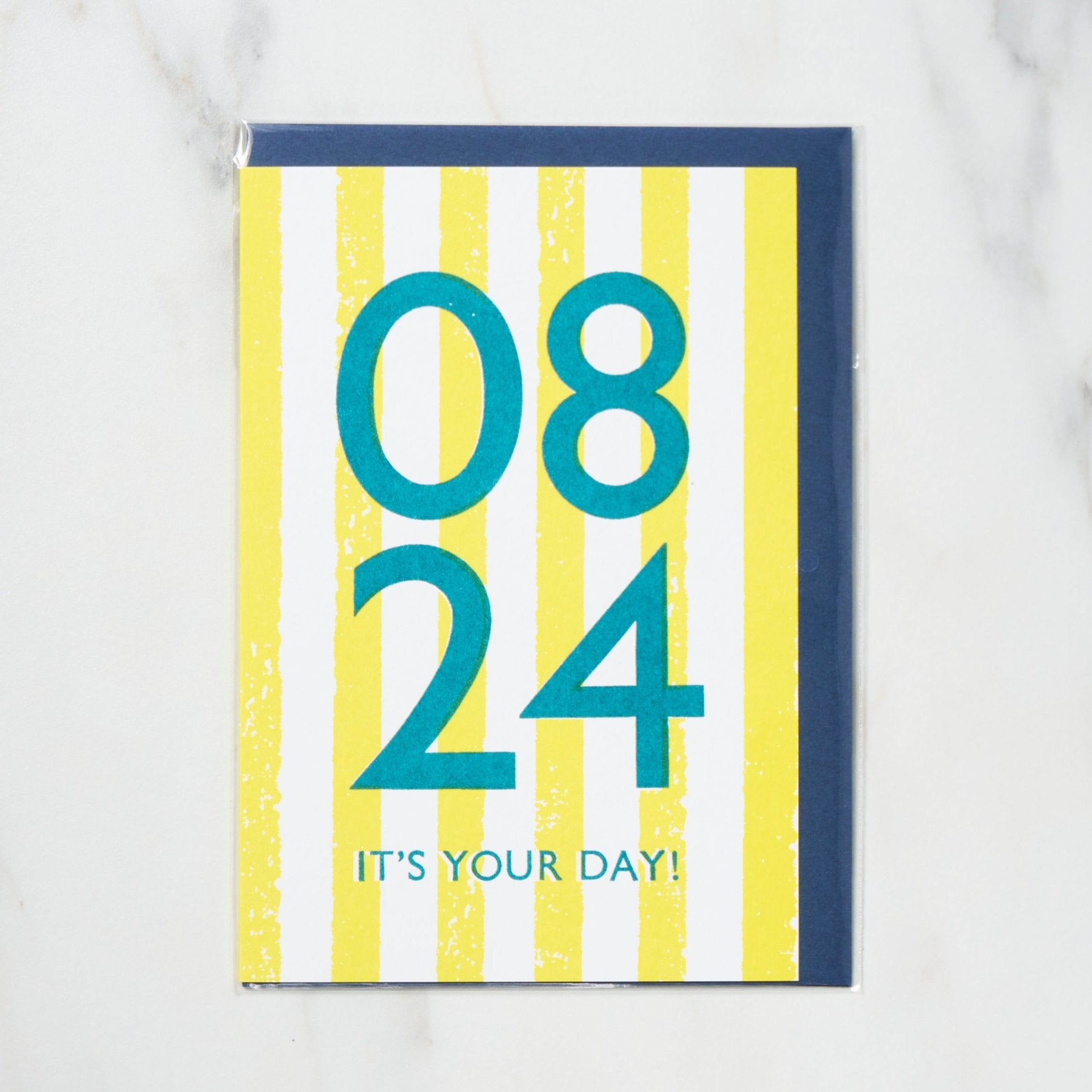 365 Find Your Day Card AUGUST / Letterpress Letters