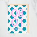 365 Find Your Day Card AUGUST / Letterpress Letters