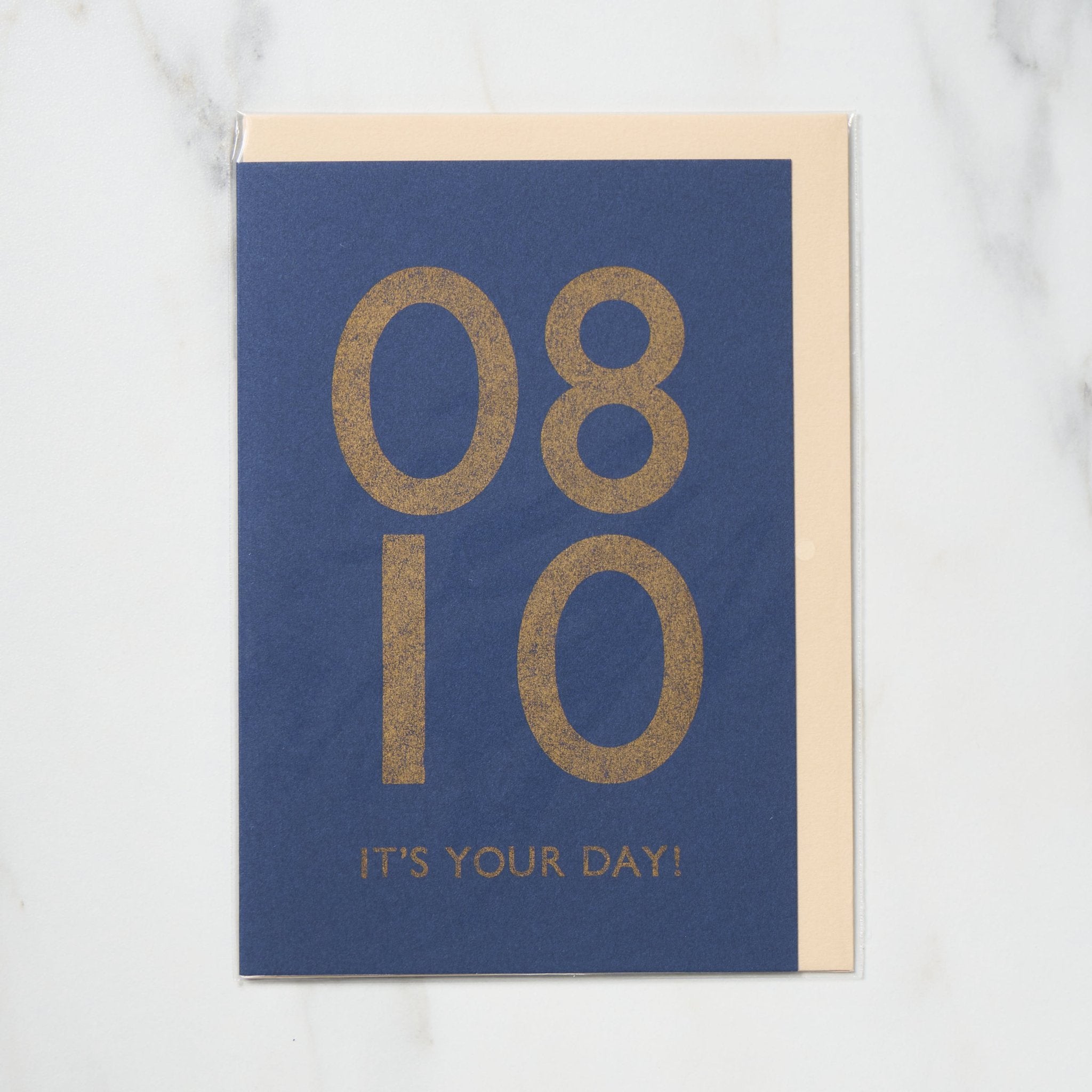 365 Find Your Day Card AUGUST / Letterpress Letters
