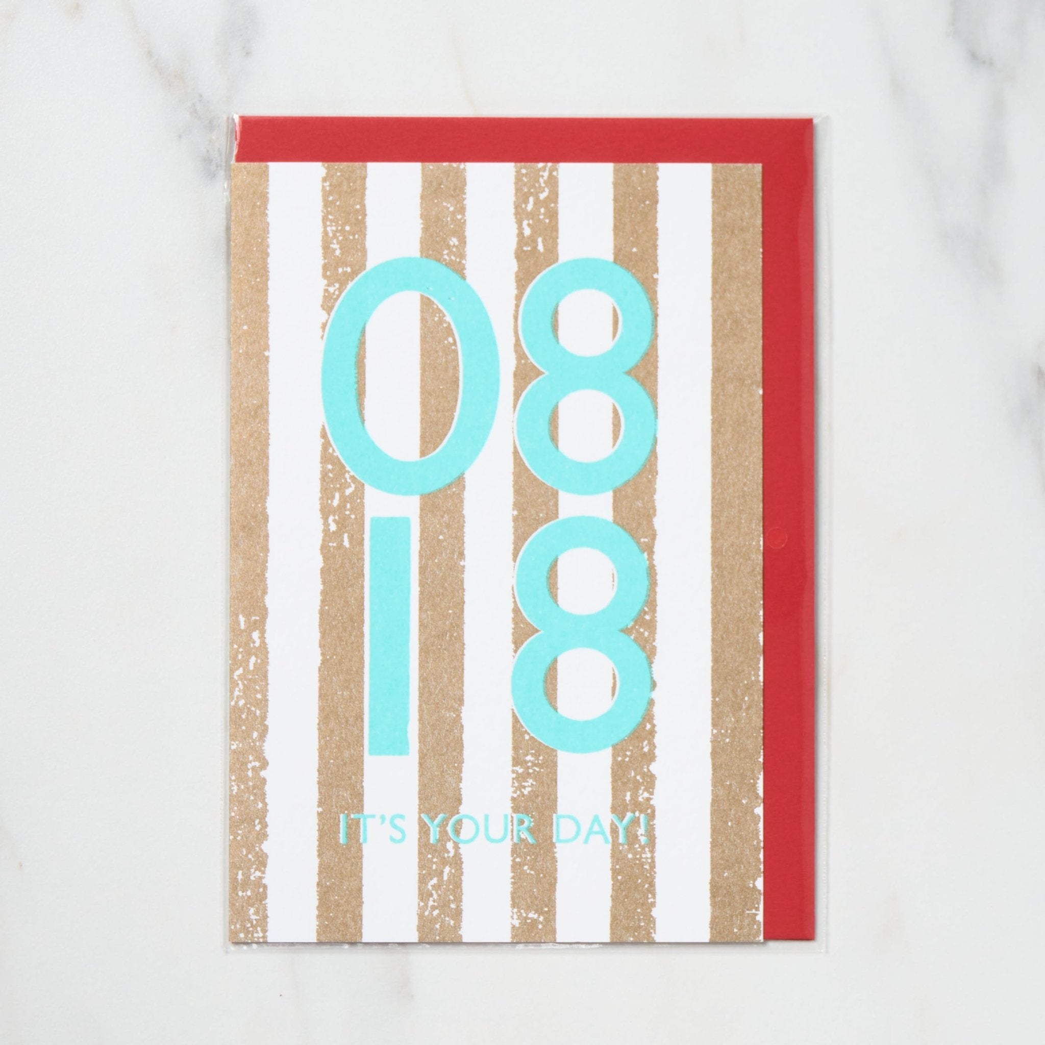 365 Find Your Day Card AUGUST / Letterpress Letters