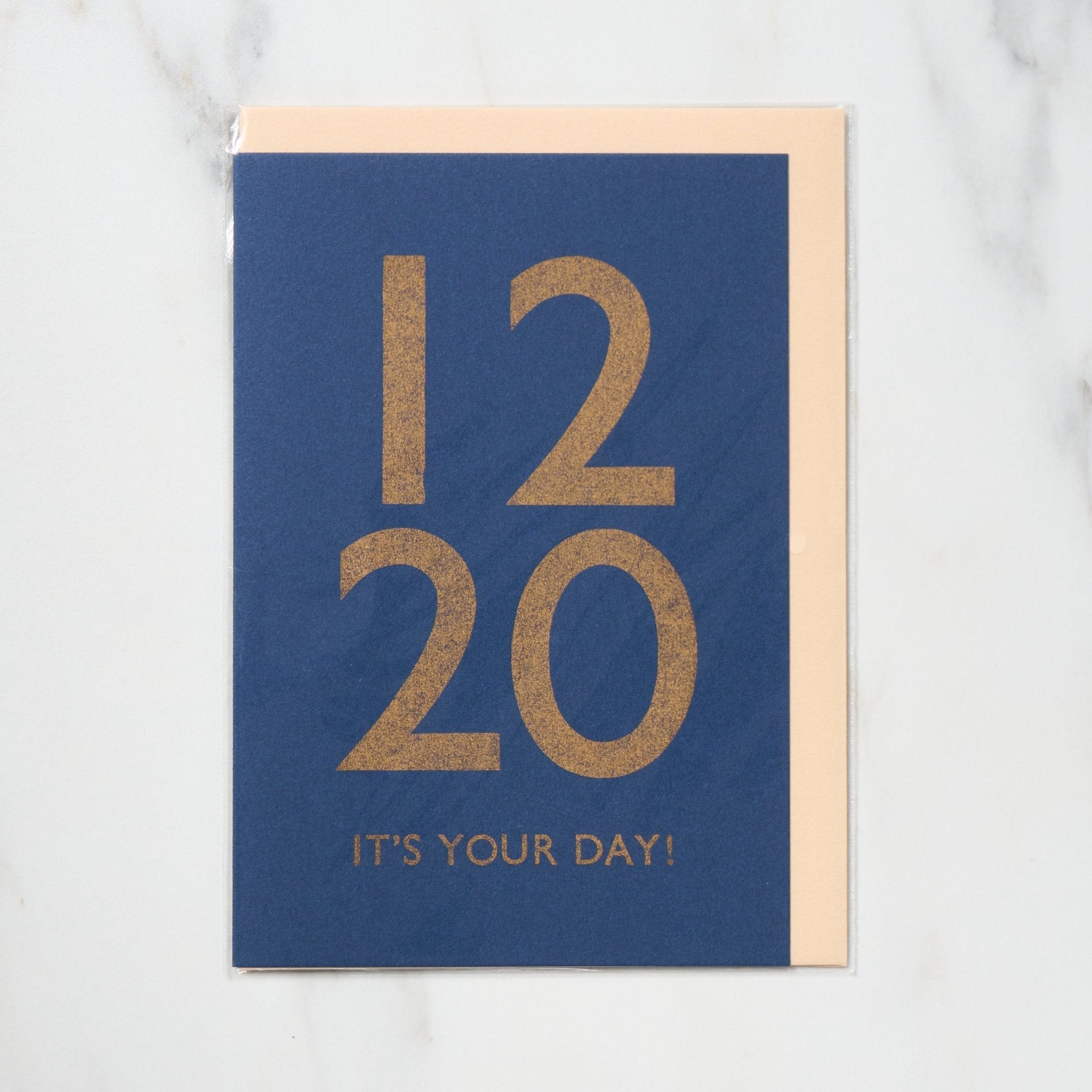 365 Find Your Day Card DECEMBER / Letterpress Letters
