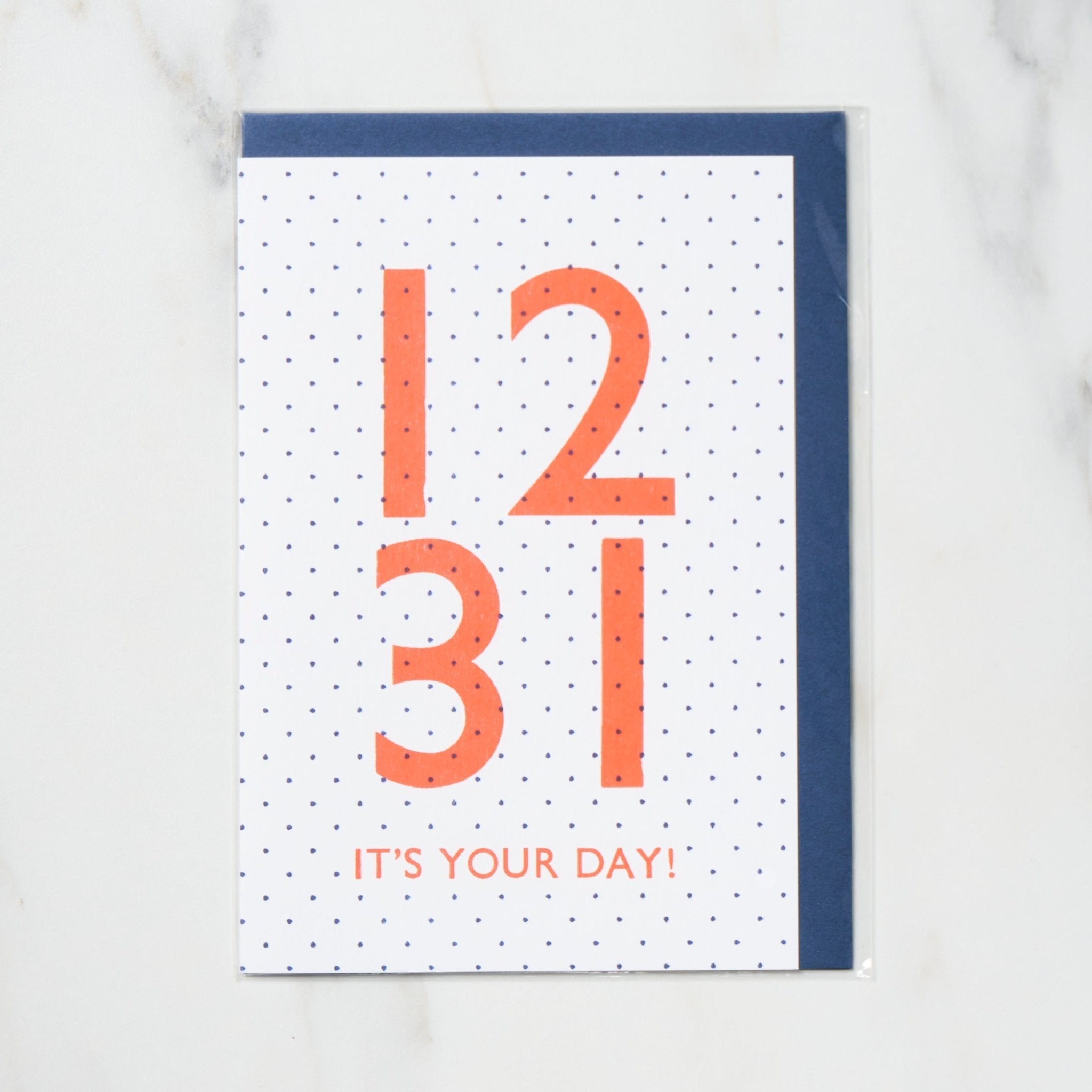 365 Find Your Day Card DECEMBER / Letterpress Letters