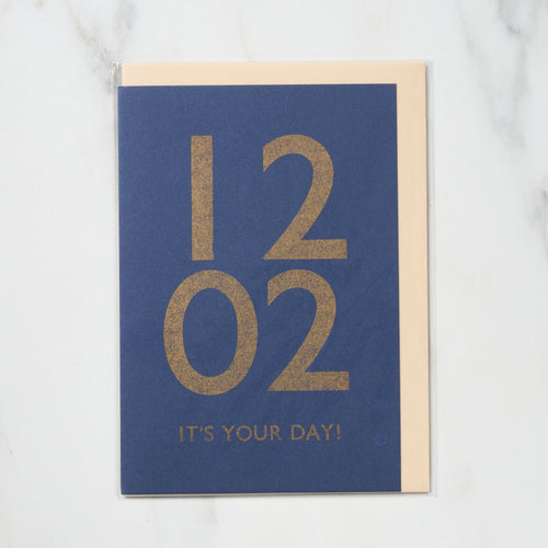 365 Find Your Day Card DECEMBER / Letterpress Letters