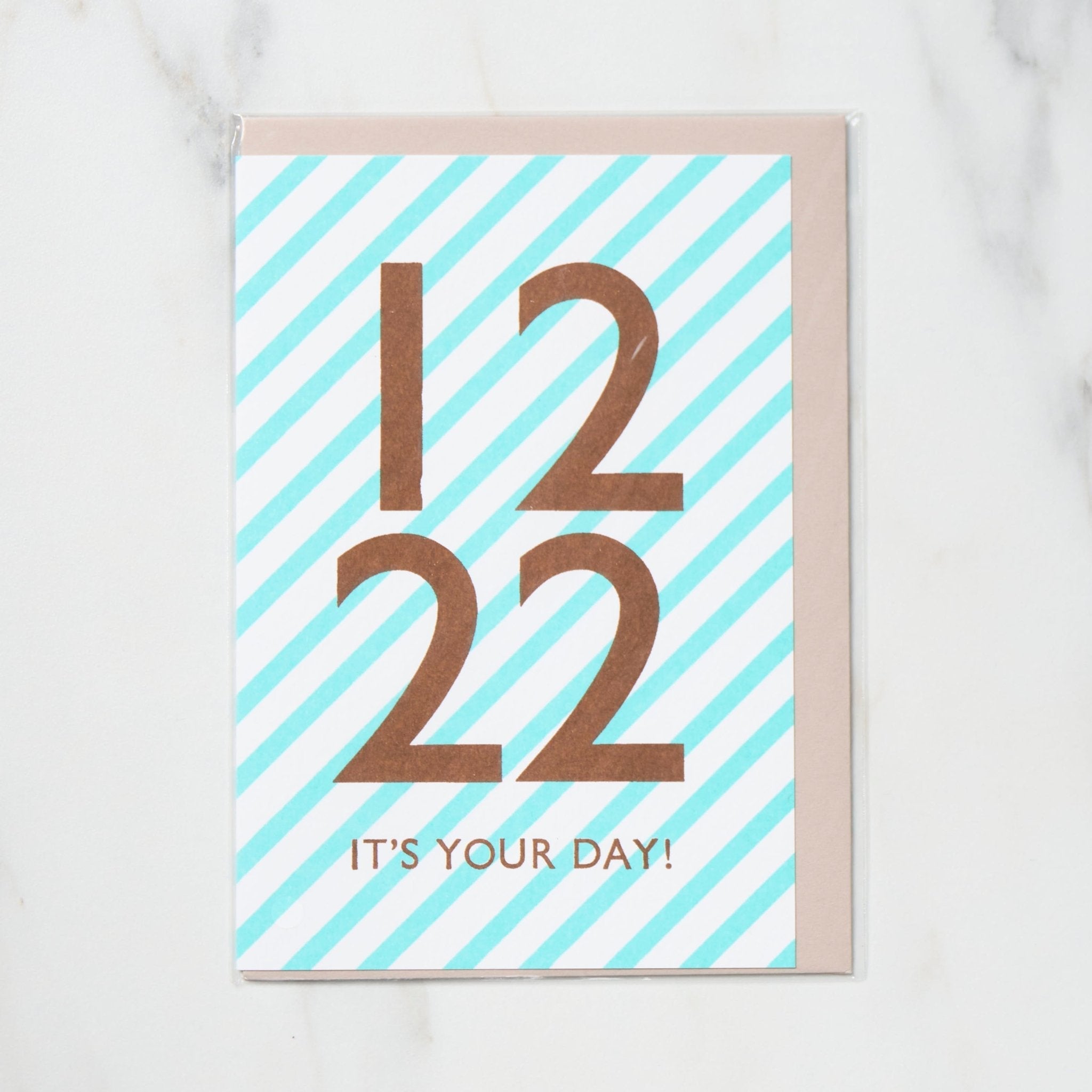 365 Find Your Day Card DECEMBER / Letterpress Letters