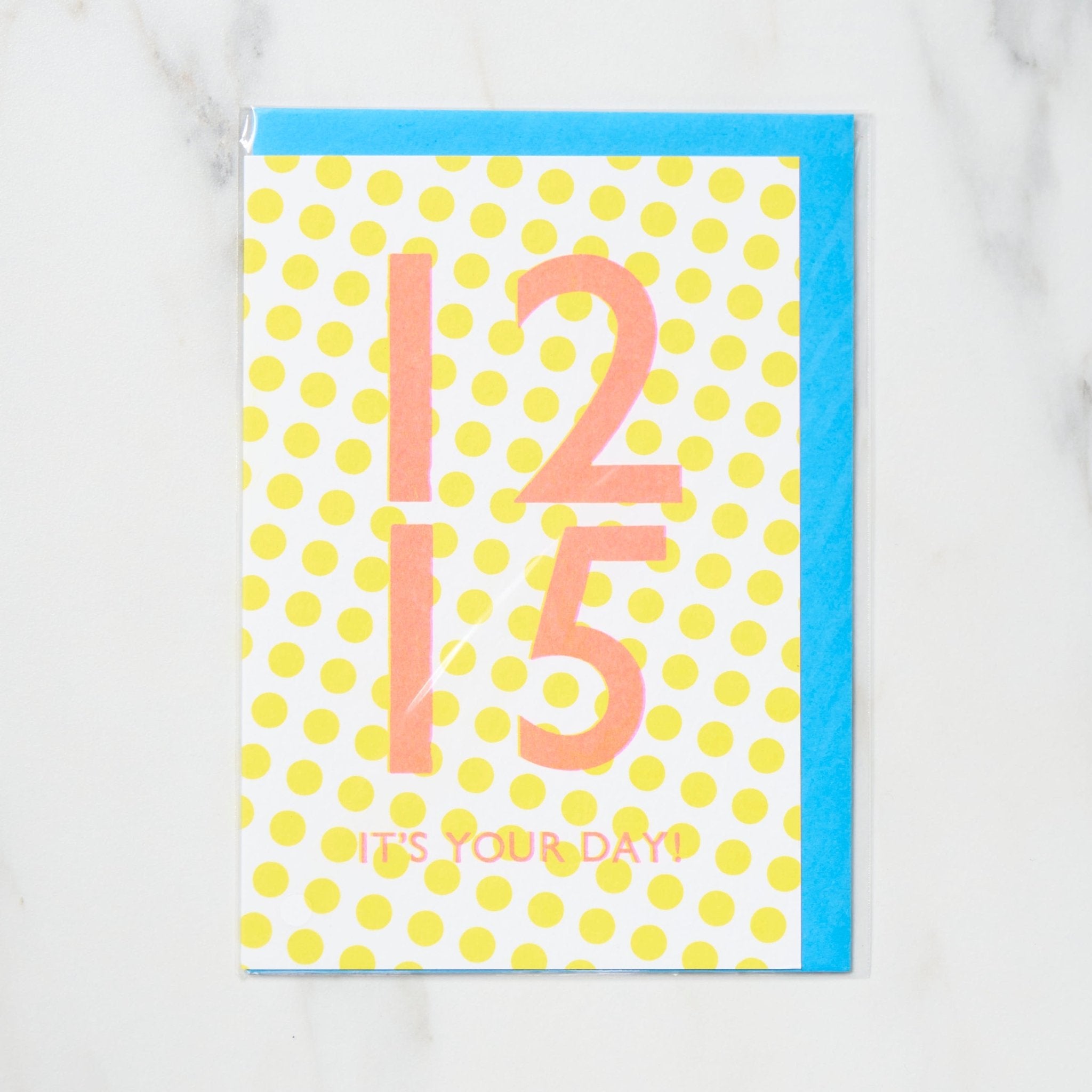 365 Find Your Day Card DECEMBER / Letterpress Letters