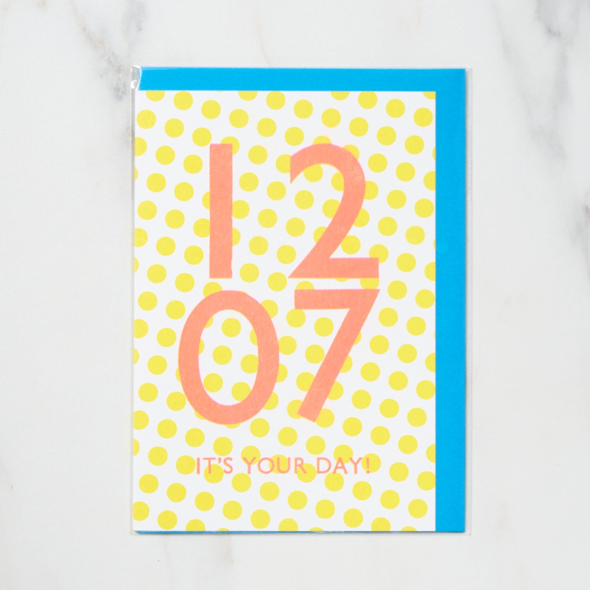 365 Find Your Day Card DECEMBER / Letterpress Letters