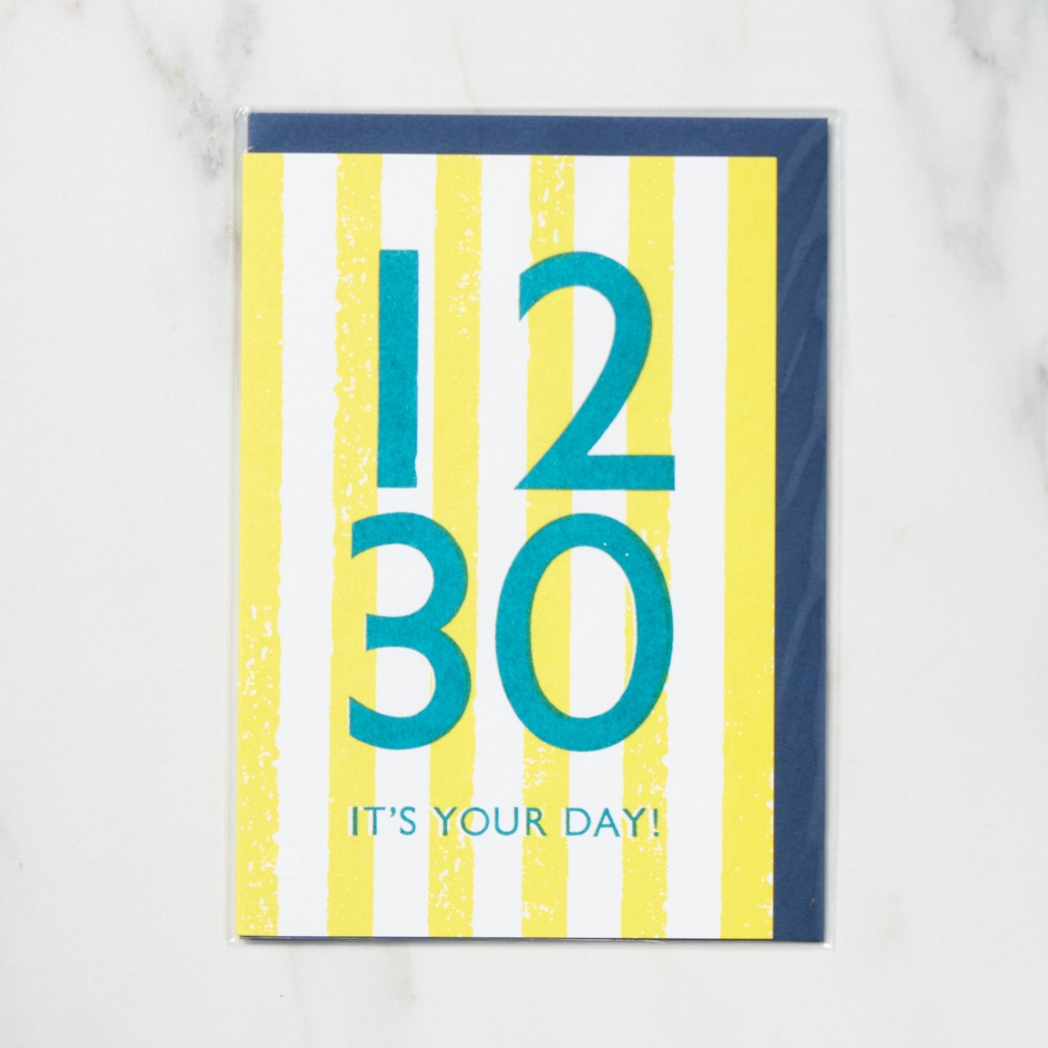 365 Find Your Day Card DECEMBER / Letterpress Letters