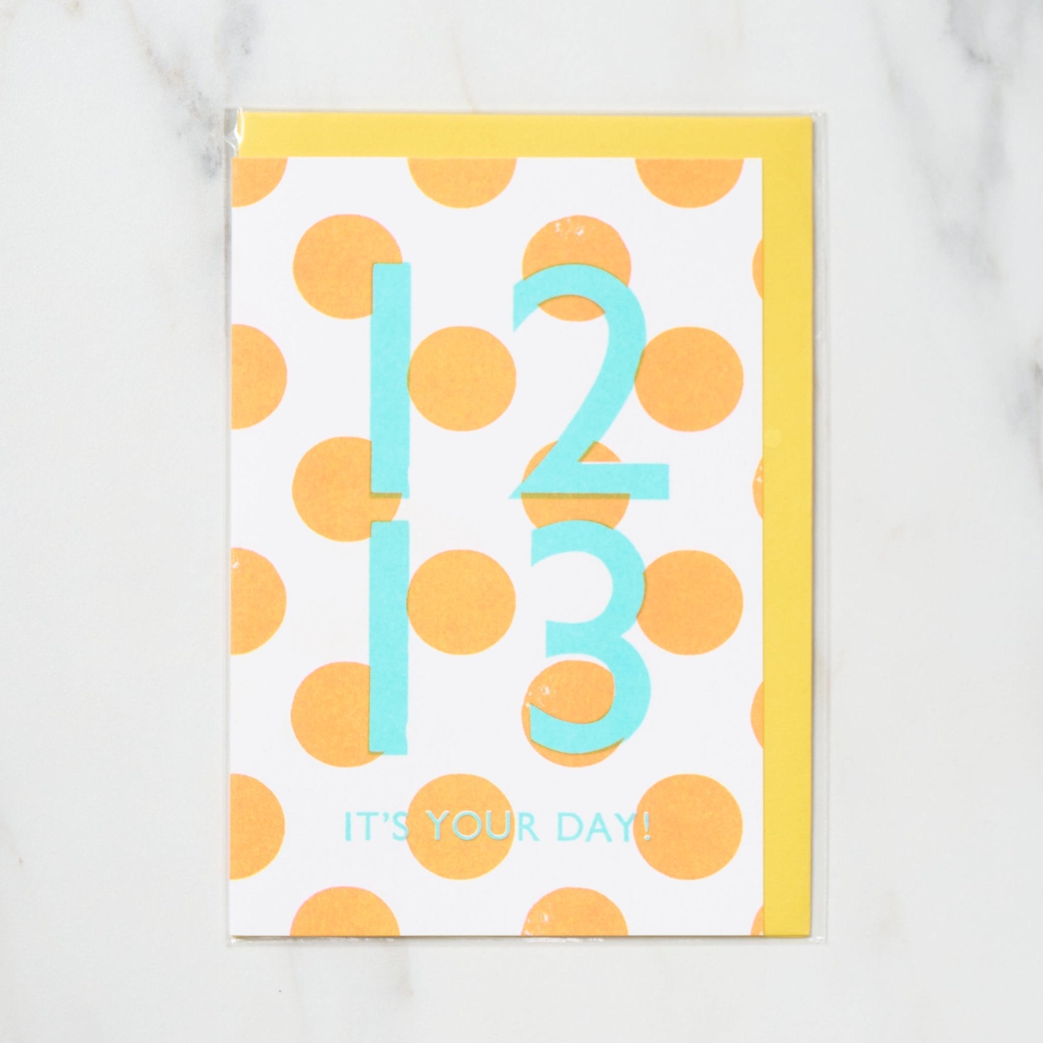 365 Find Your Day Card DECEMBER / Letterpress Letters