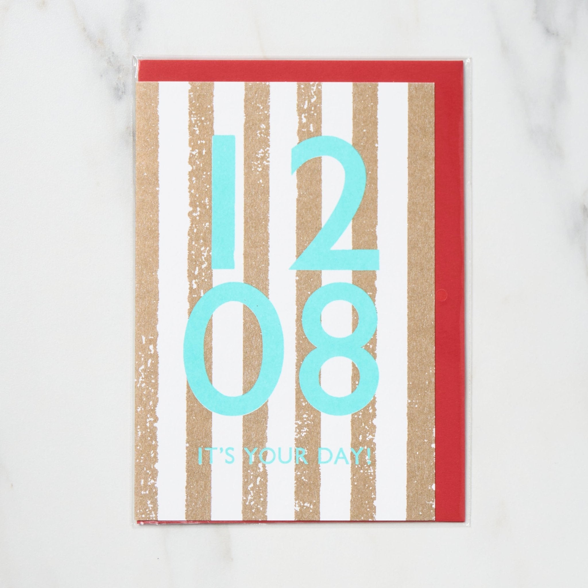 365 Find Your Day Card DECEMBER / Letterpress Letters