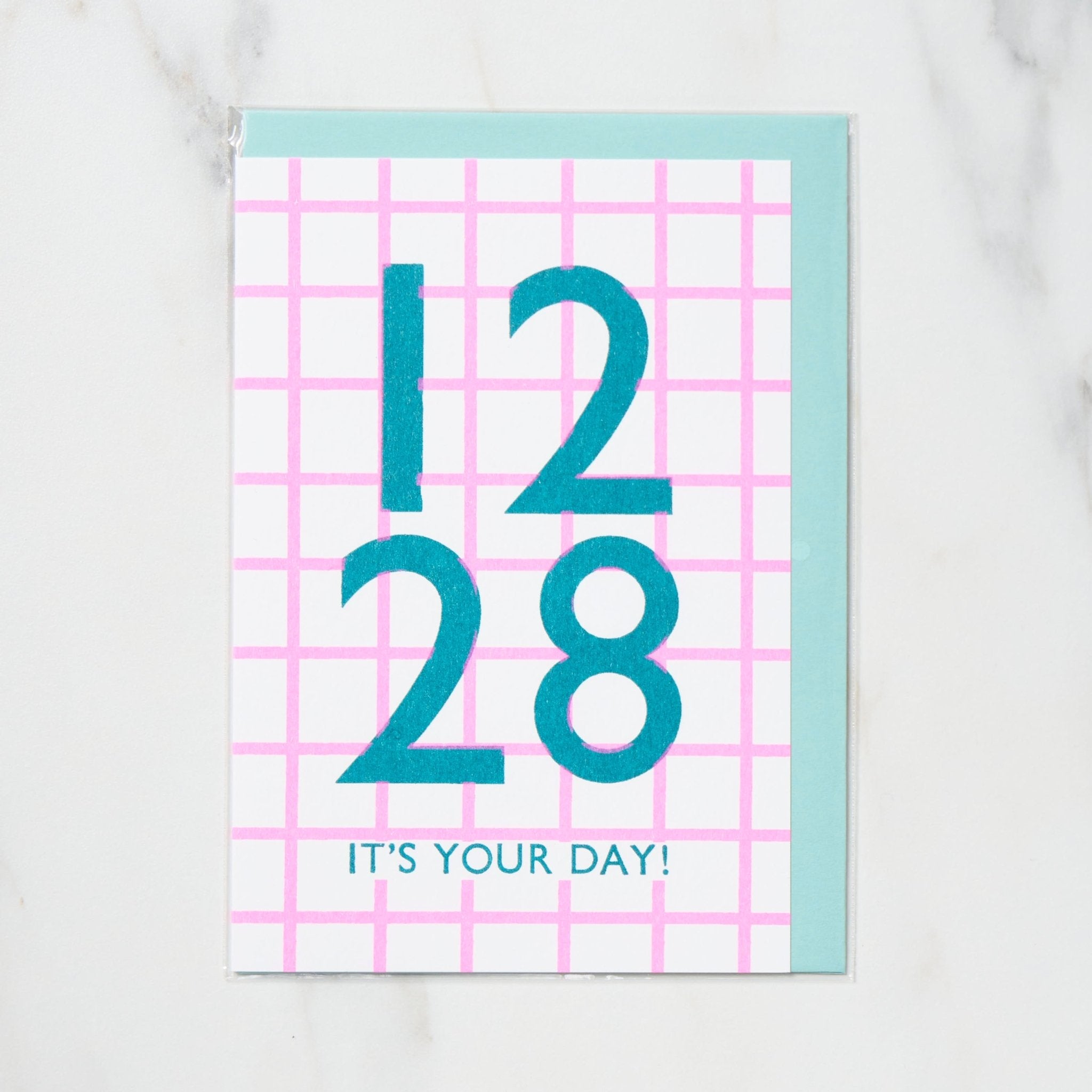365 Find Your Day Card DECEMBER / Letterpress Letters