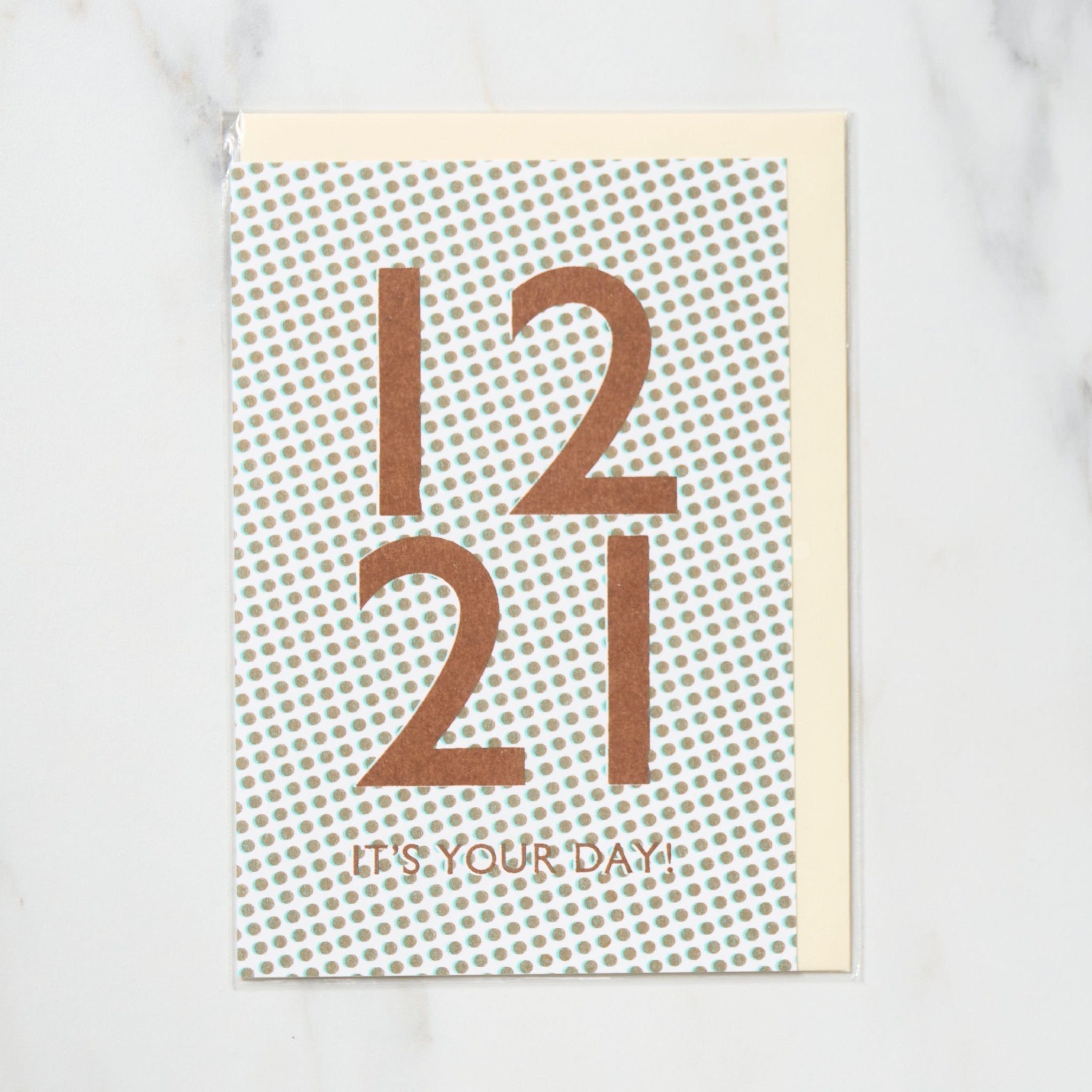 365 Find Your Day Card DECEMBER / Letterpress Letters