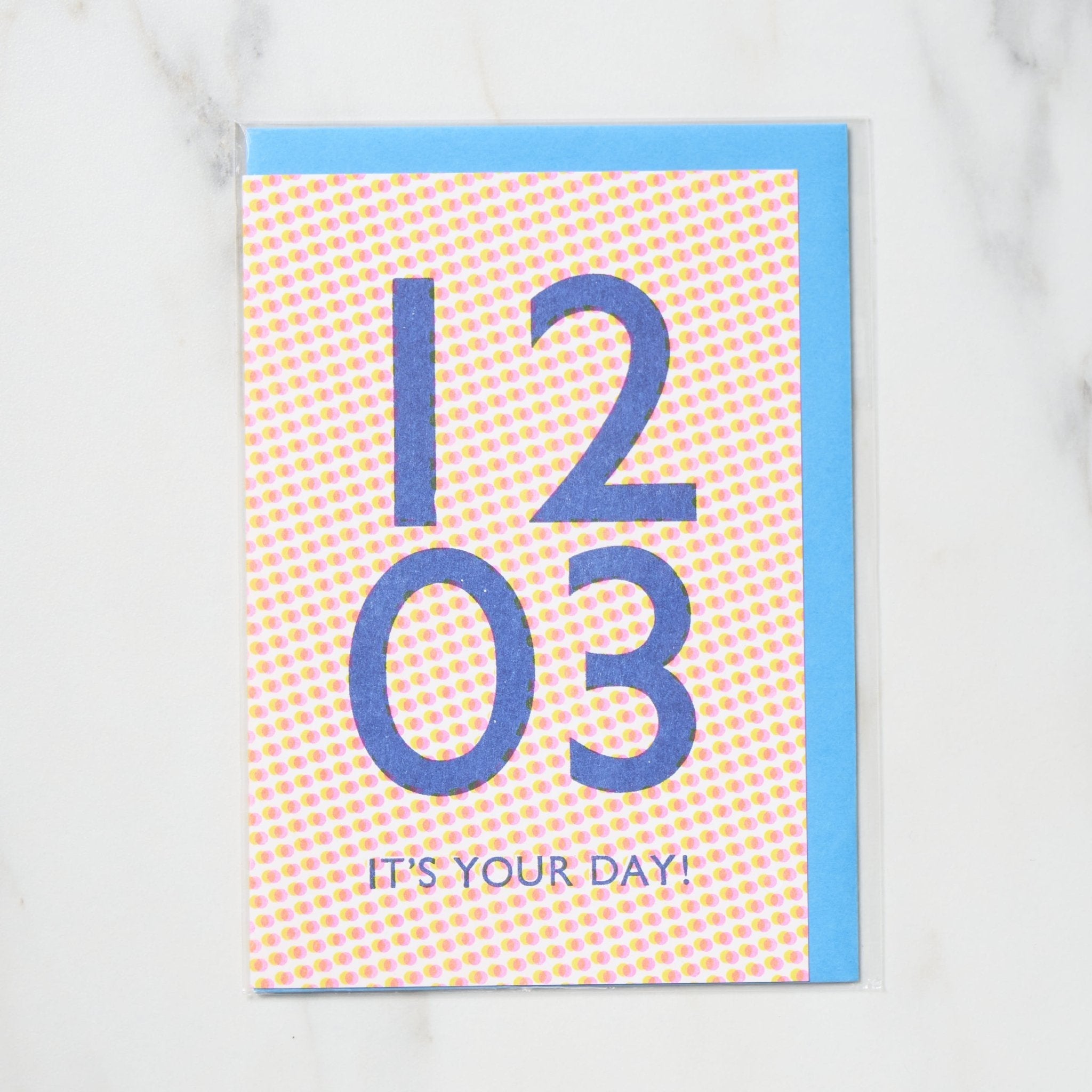 365 Find Your Day Card DECEMBER / Letterpress Letters
