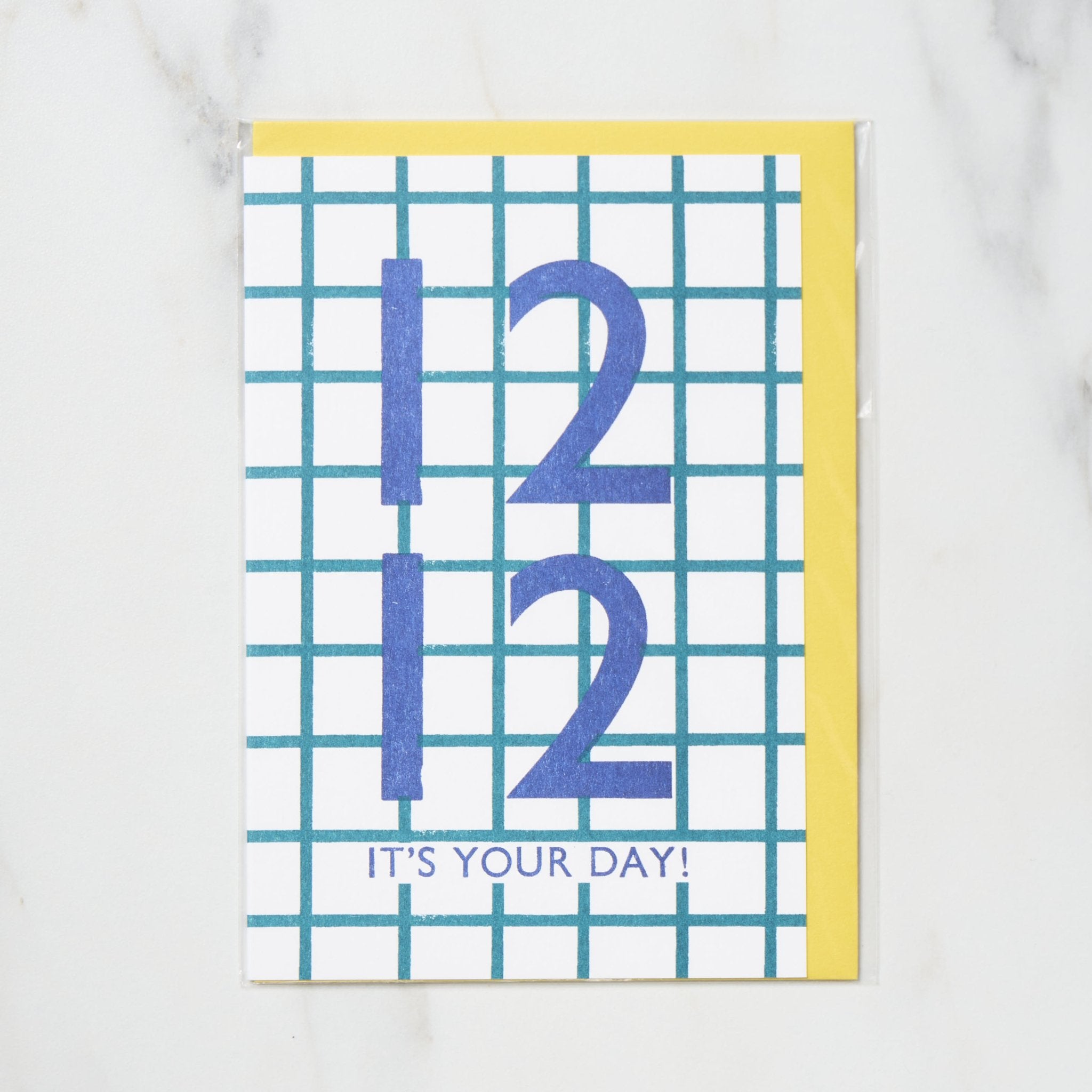365 Find Your Day Card DECEMBER / Letterpress Letters
