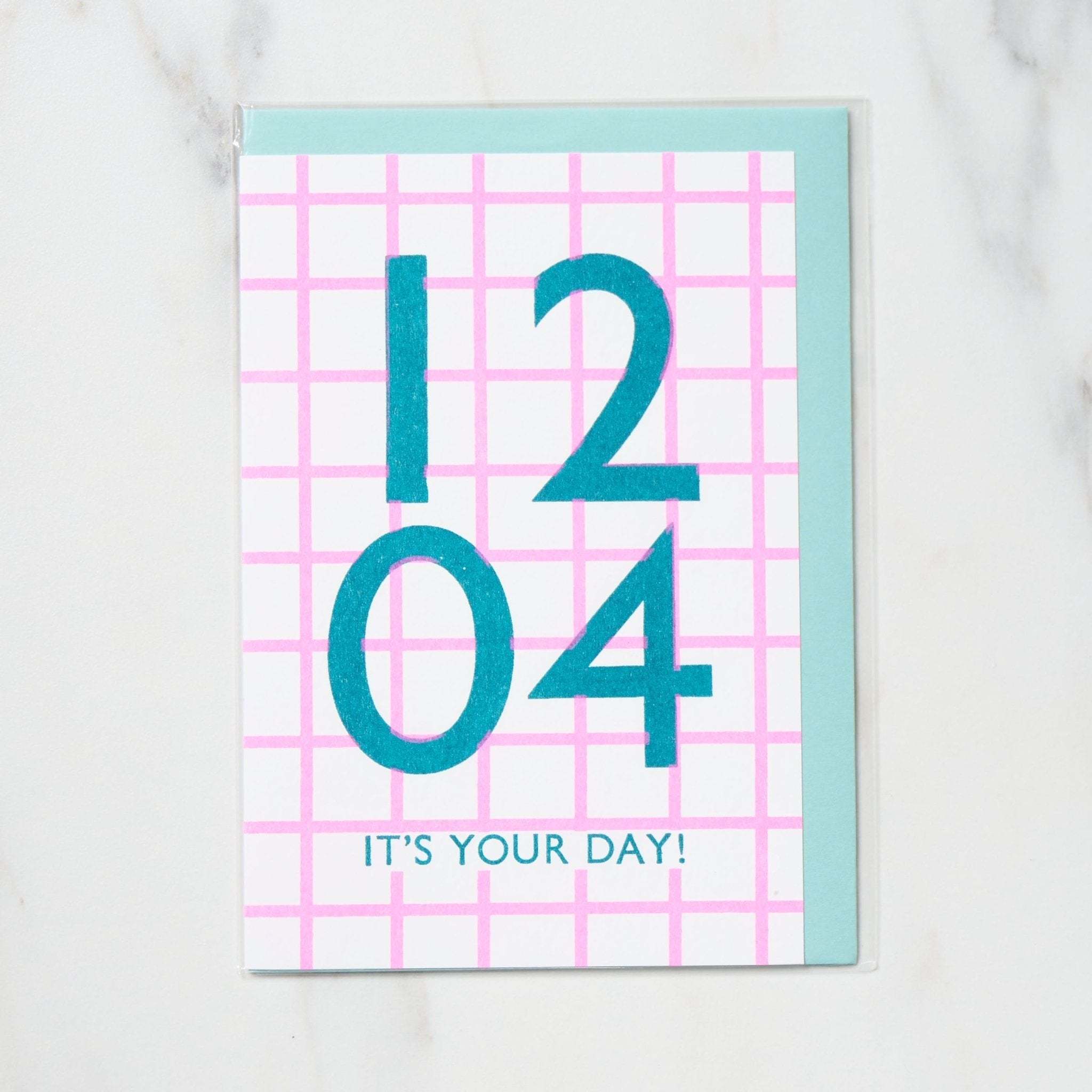 365 Find Your Day Card DECEMBER / Letterpress Letters